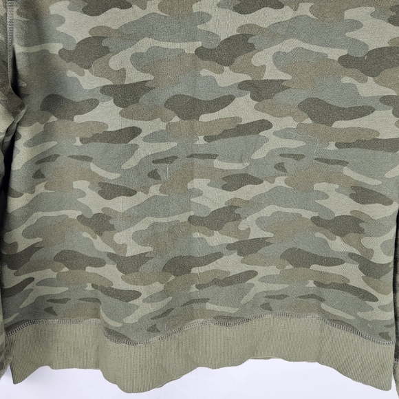 Amazon Essentials Camo Sweatshirt Pullover Size L Gorpcore Fall Loungewear Comfy - Picture 3 of 6